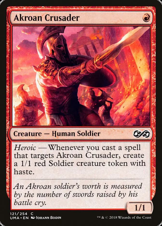Card image of Akroan Crusader