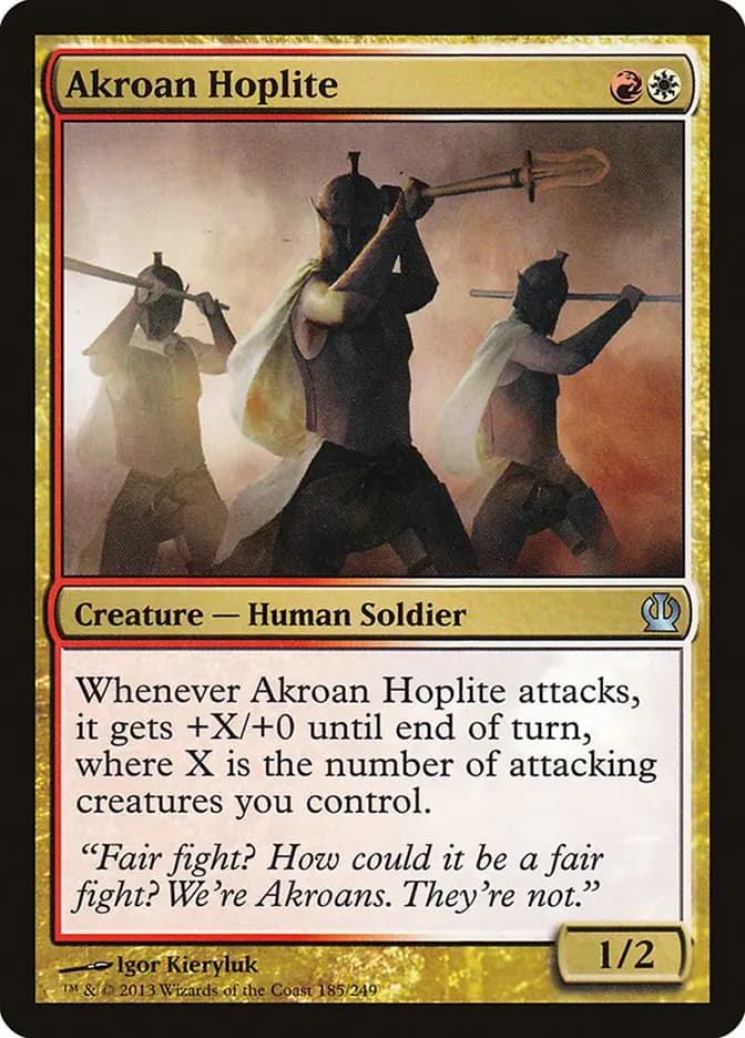 Card image of Akroan Hoplite