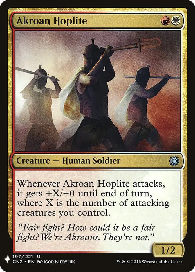 Card image of Akroan Hoplite