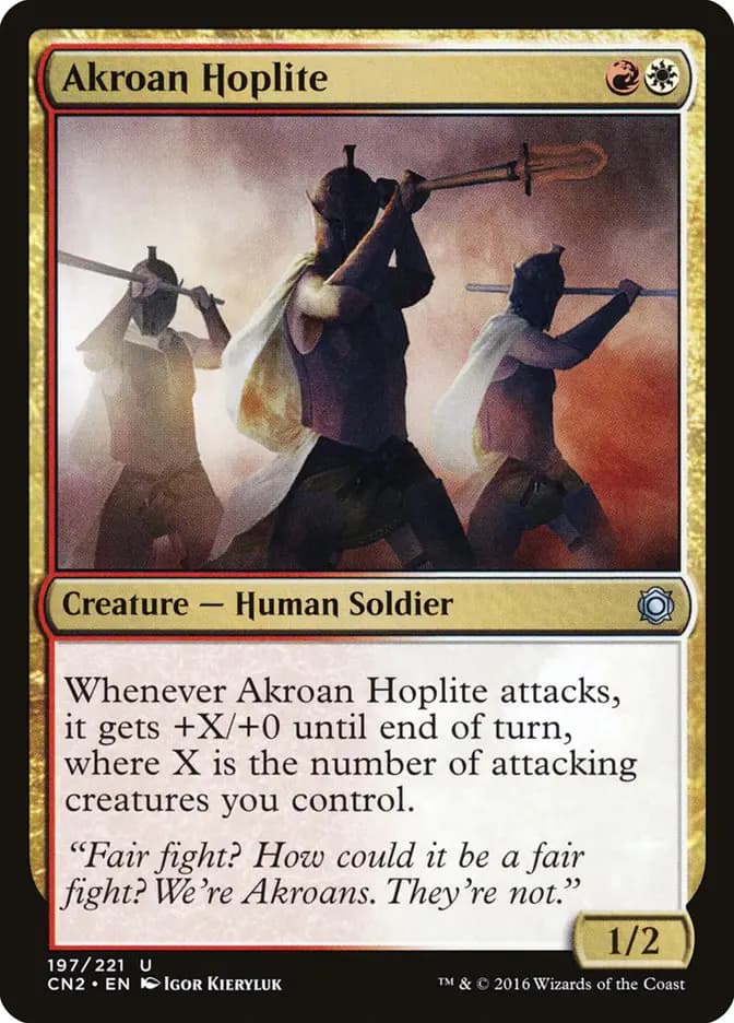 Card image of Akroan Hoplite