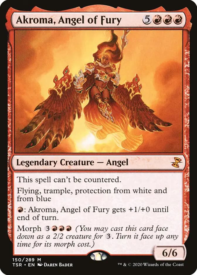 Card image of Akroma, Angel of Fury