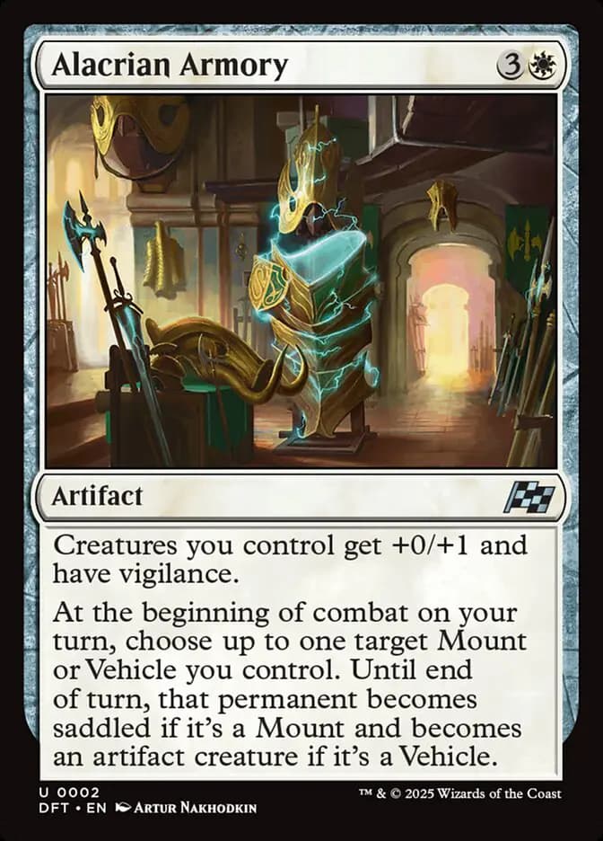 Card image of Alacrian Armory