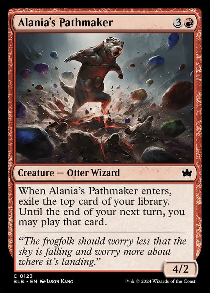 Card image of Alania's Pathmaker