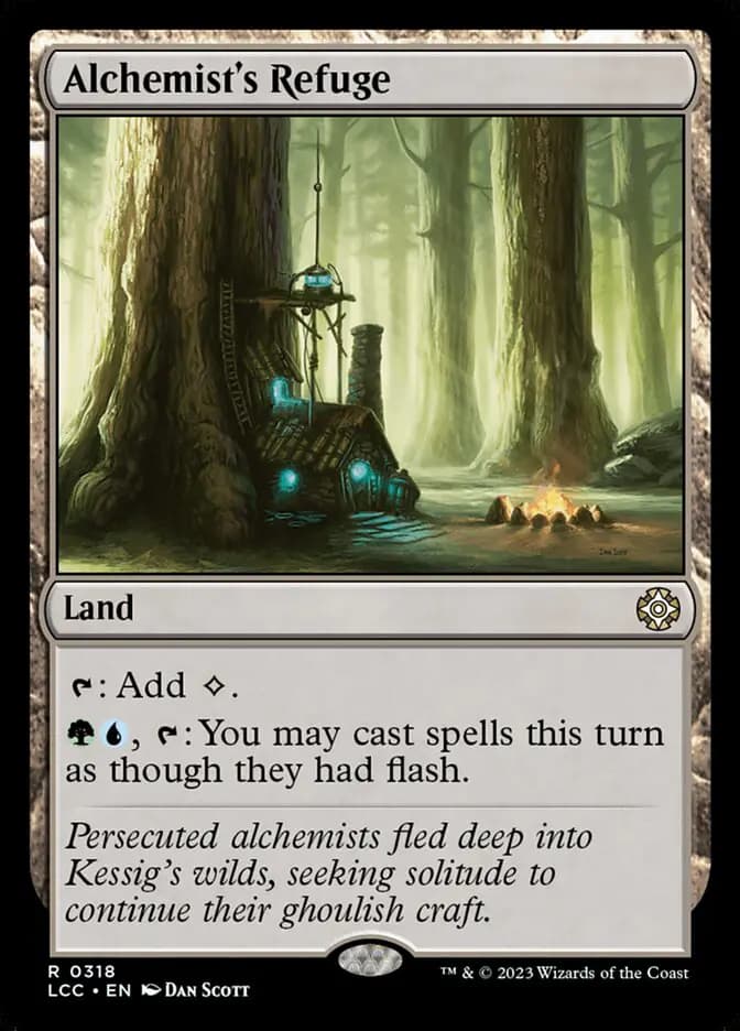 Card image of Alchemist's Refuge