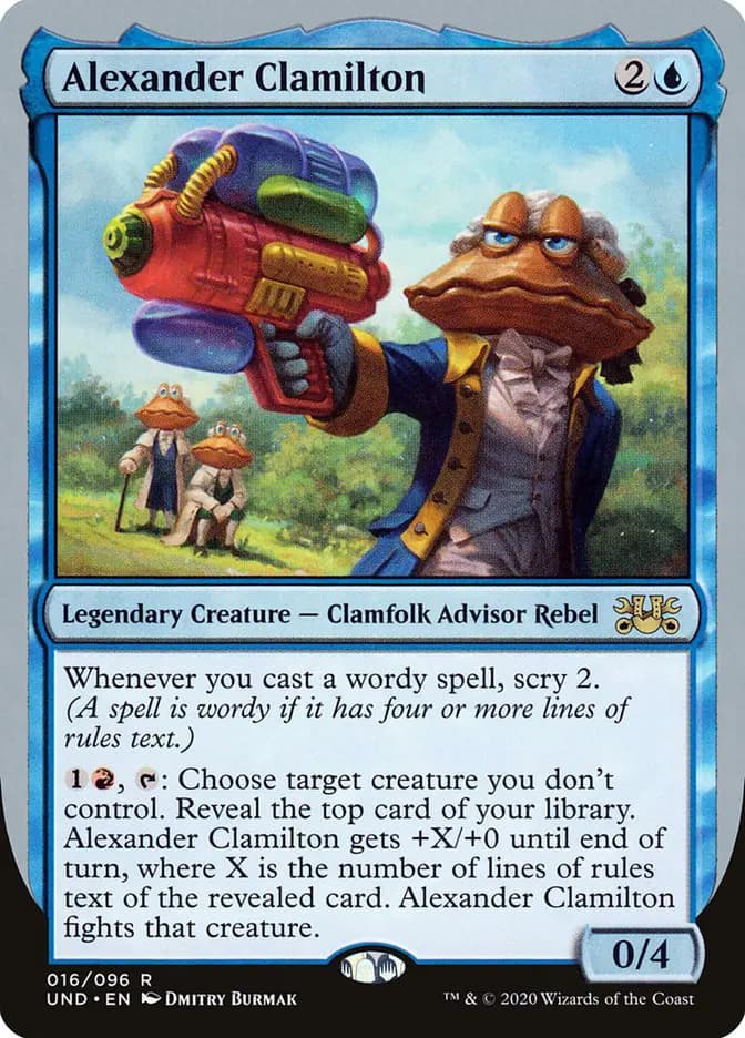 Card image of Alexander Clamilton