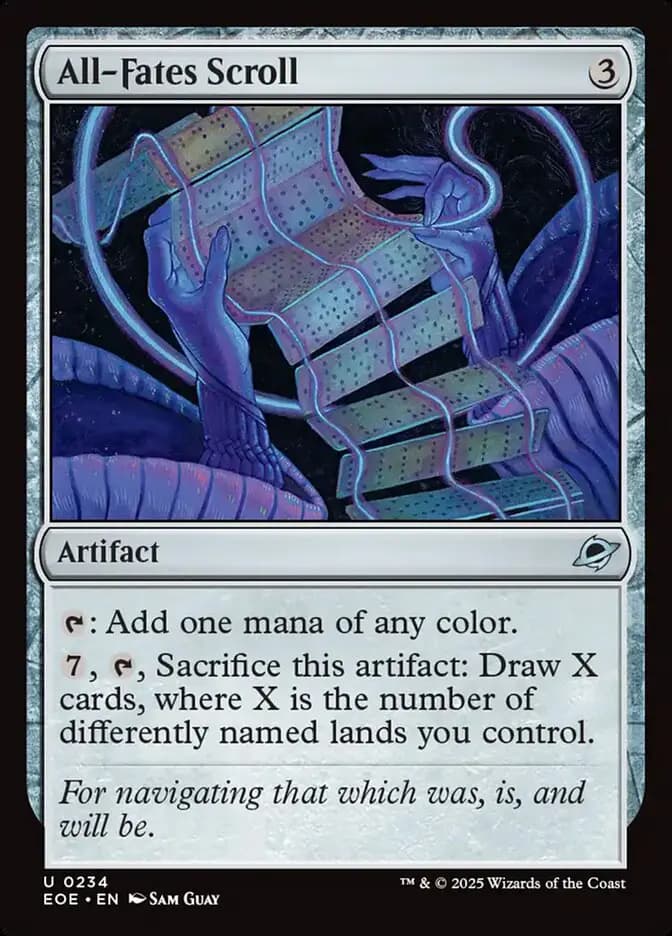 Card image of All-Fates Scroll