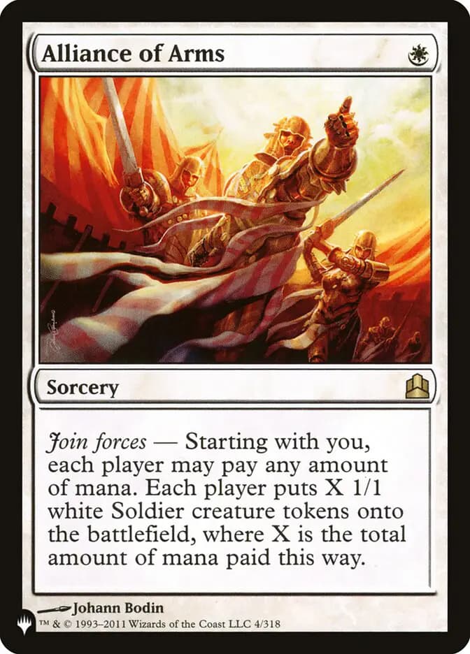 Card image of Alliance of Arms
