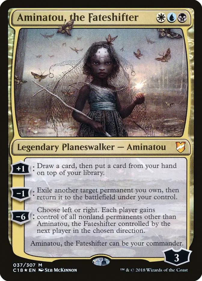 Card image of Aminatou, the Fateshifter