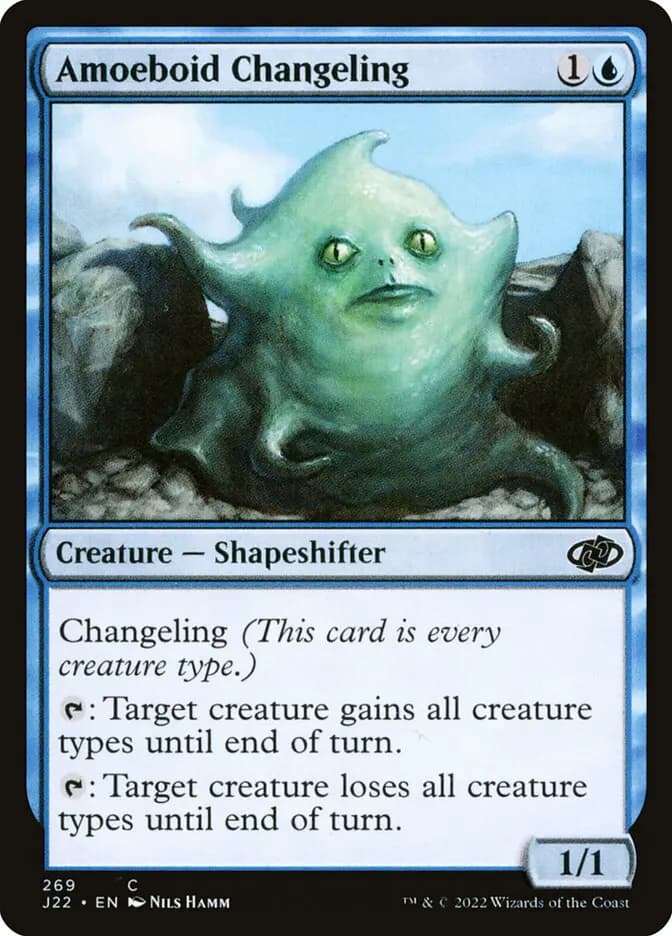 Card image of Amoeboid Changeling