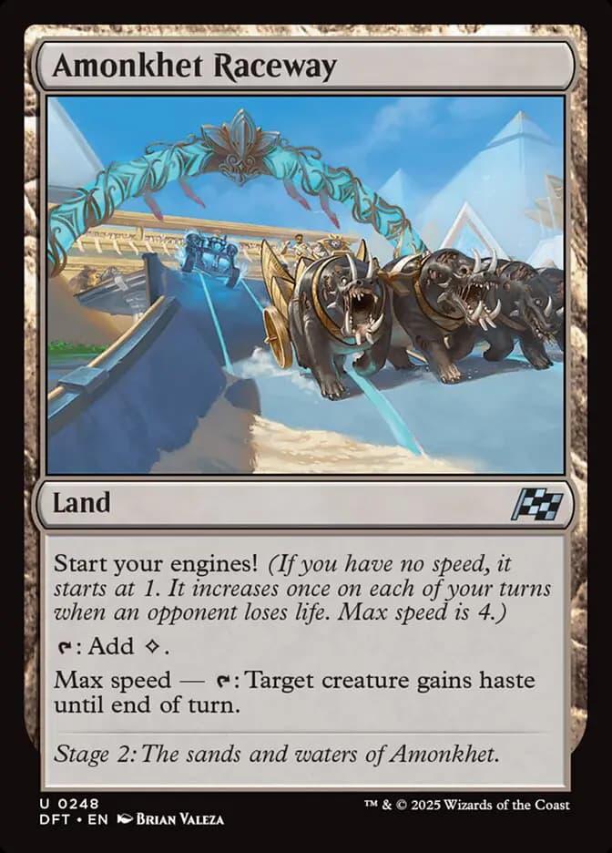 Card image of Amonkhet Raceway