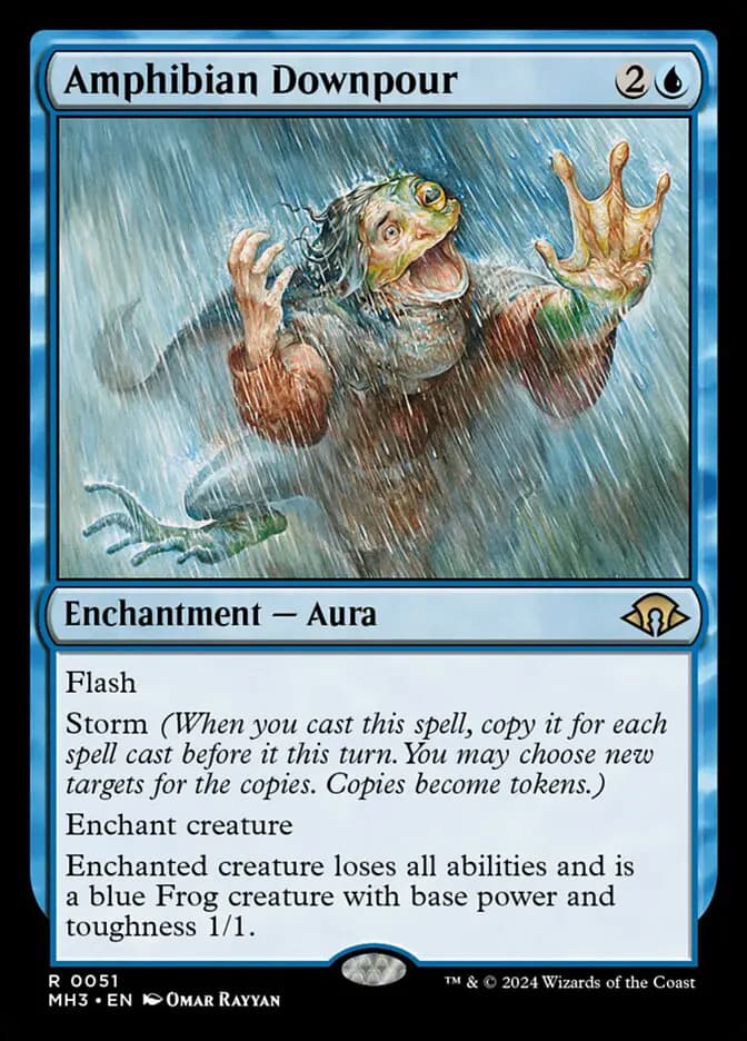 Card image of Amphibian Downpour