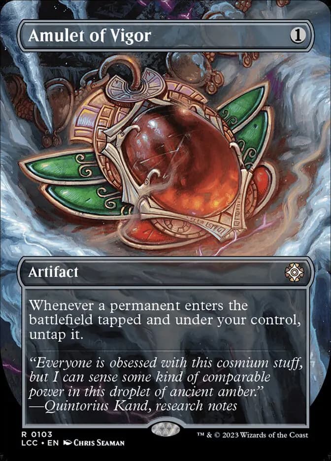 Card image of Amulet of Vigor