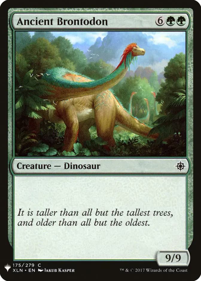 Card image of Ancient Brontodon