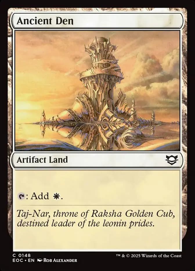 Card image of Ancient Den