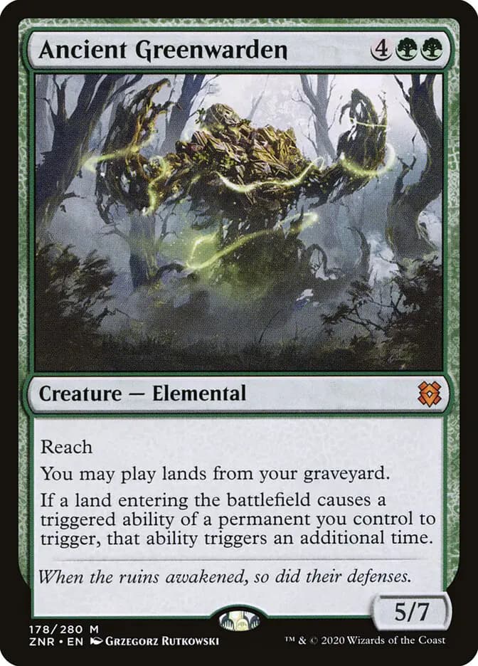 Card image of Ancient Greenwarden