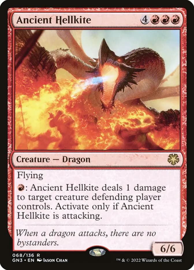 Card image of Ancient Hellkite
