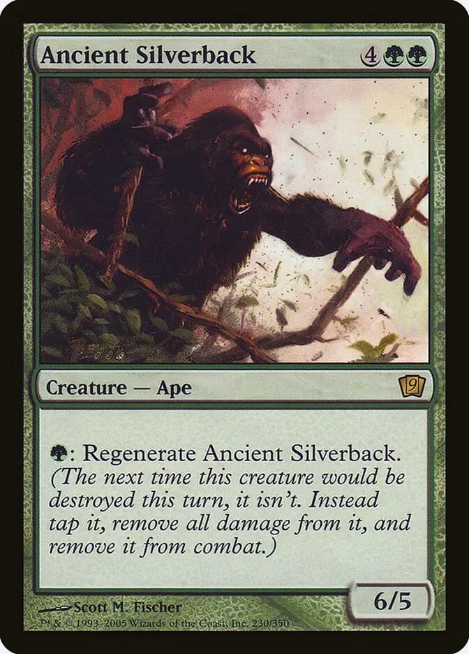 Card image of Ancient Silverback