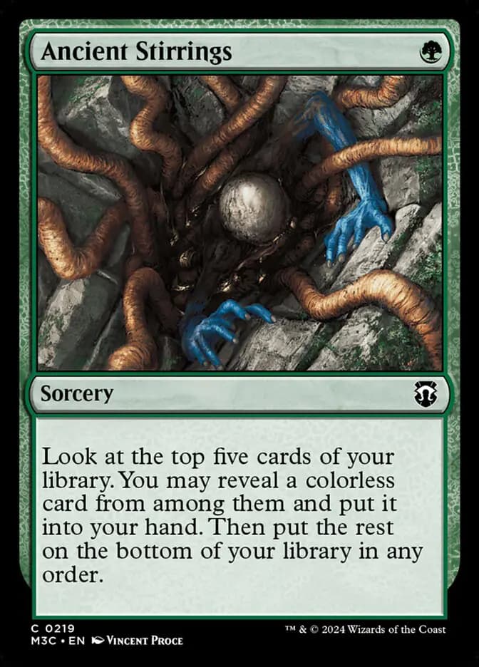Card image of Ancient Stirrings
