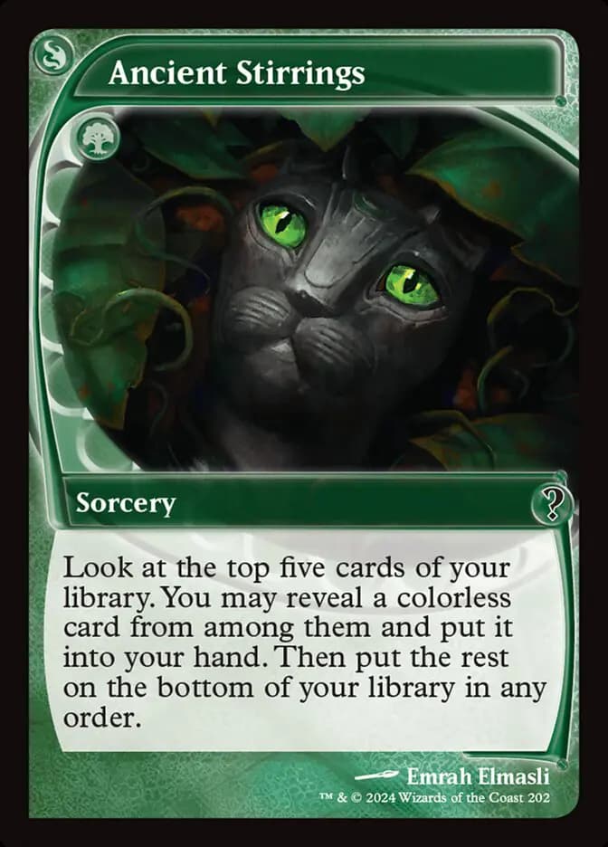Card image of Ancient Stirrings