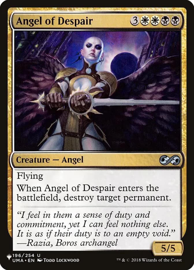 Card image of Angel of Despair