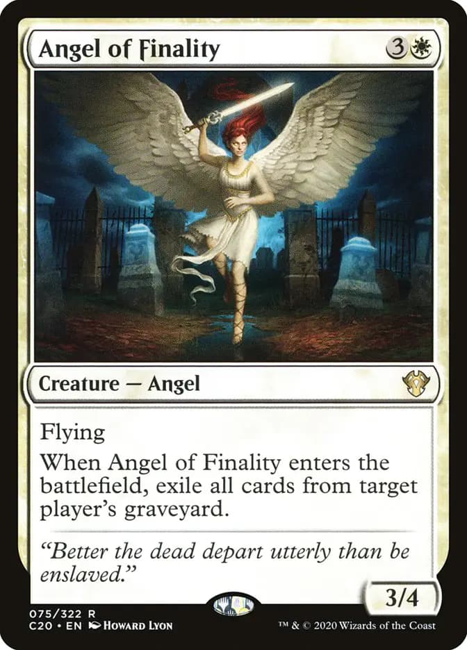 Card image of Angel of Finality
