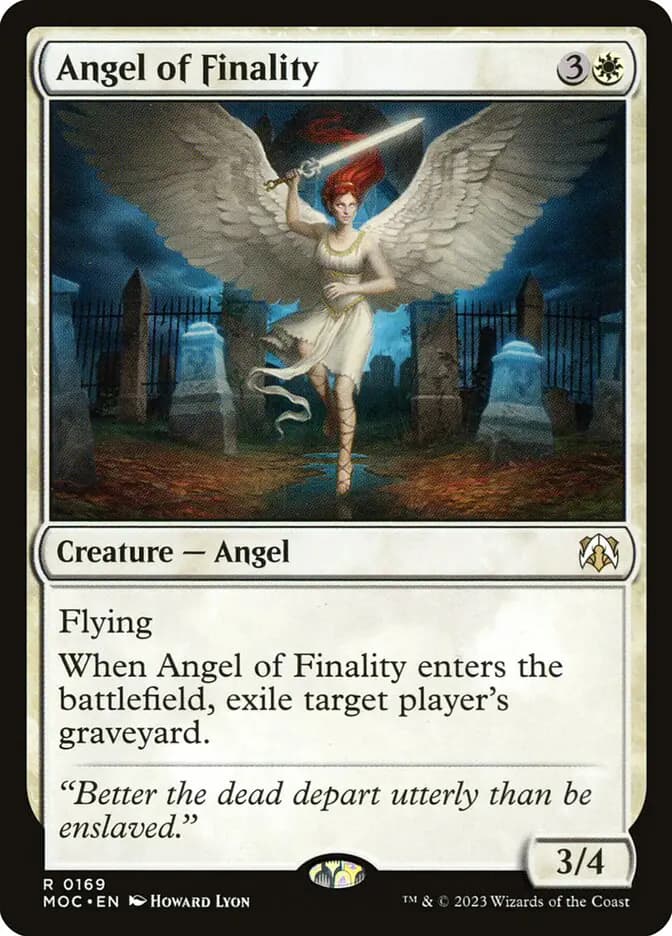 Card image of Angel of Finality