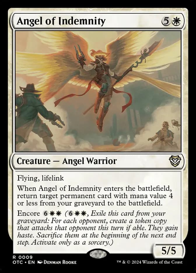 Card image of Angel of Indemnity