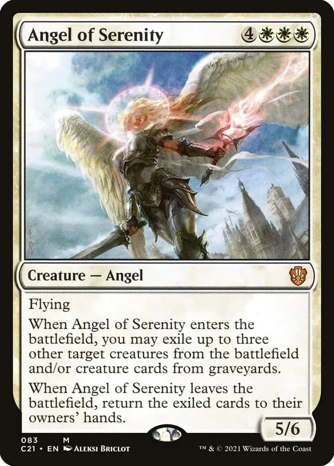 Card image of Angel of Serenity