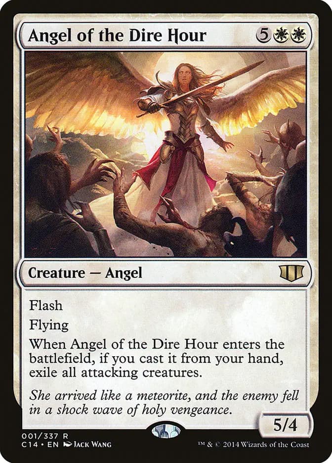 Card image of Angel of the Dire Hour