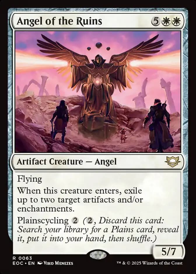 Card image of Angel of the Ruins