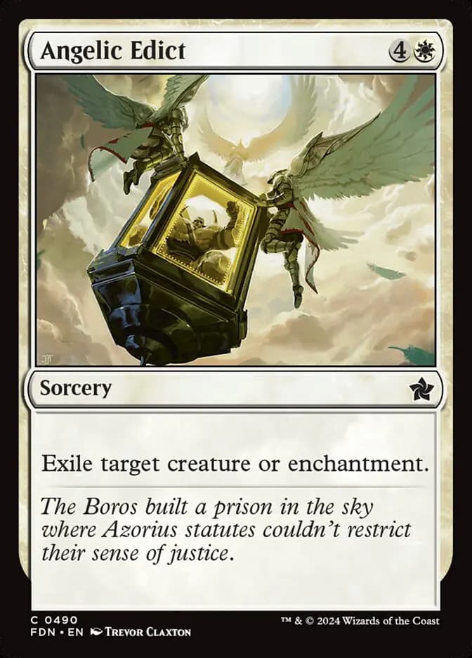 Card image of Angelic Edict
