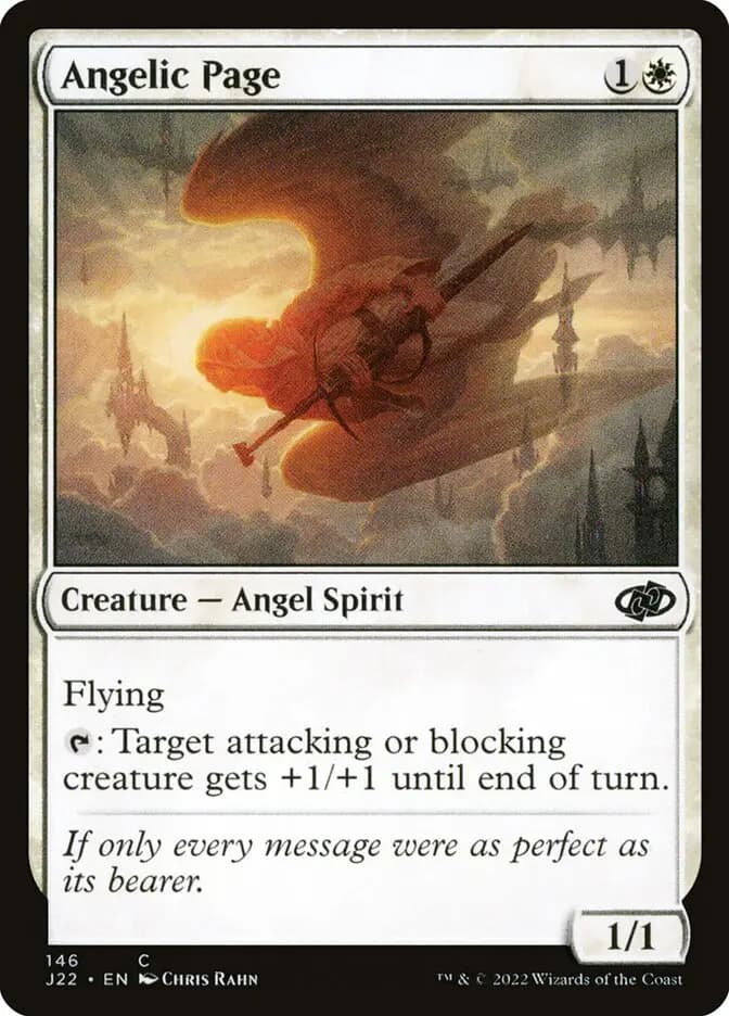 Card image of Angelic Page
