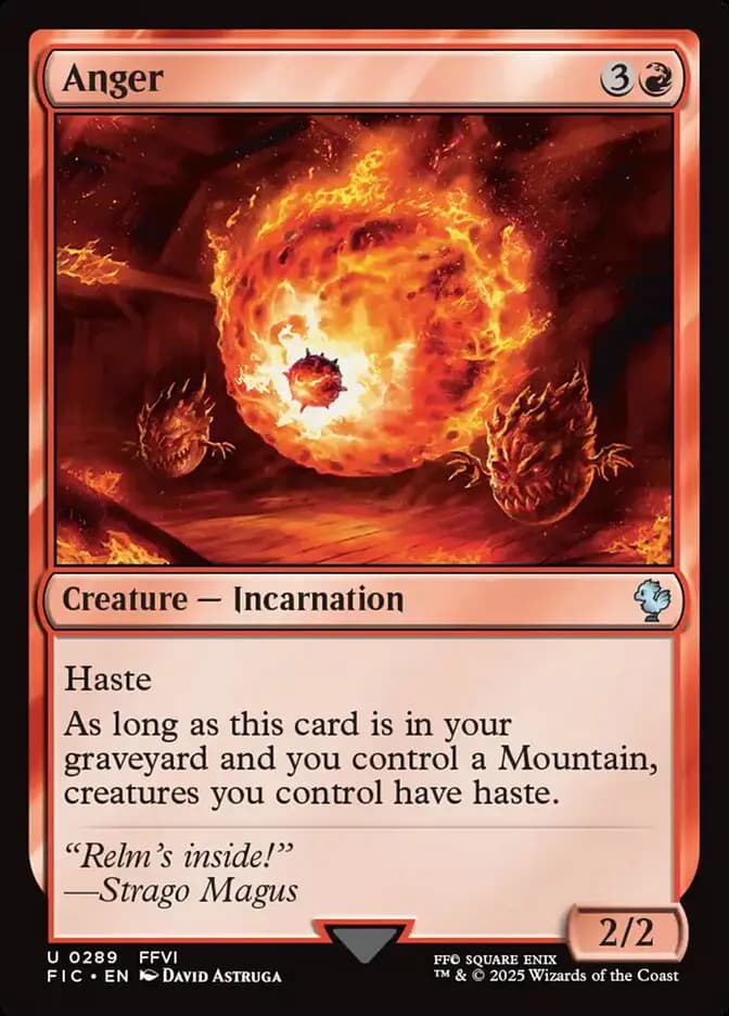 Card image of Anger