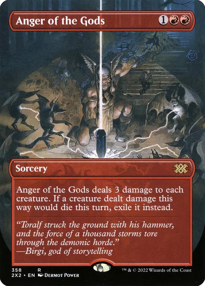 Card image of Anger of the Gods