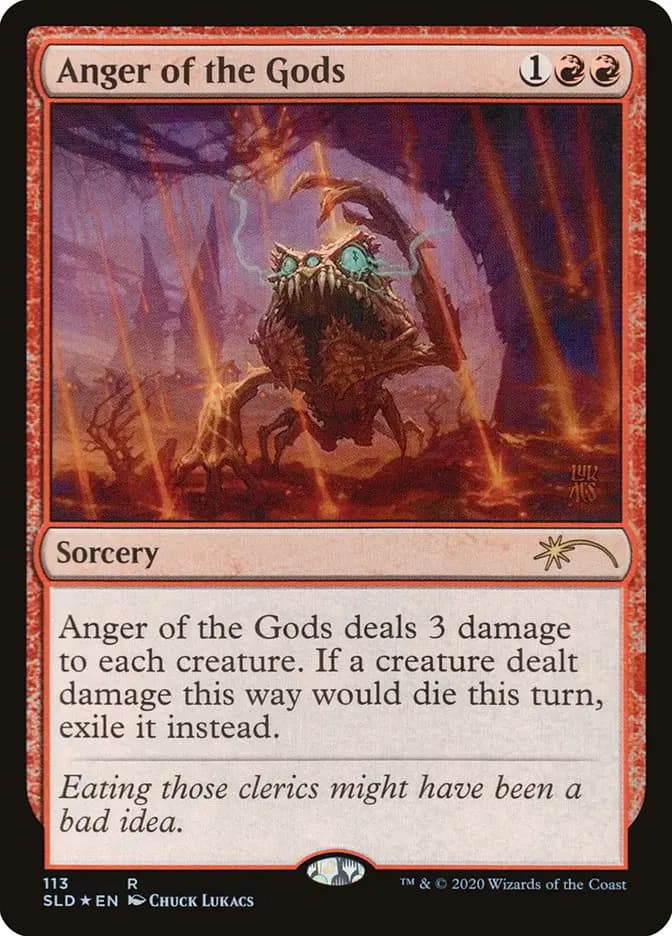 Card image of Anger of the Gods