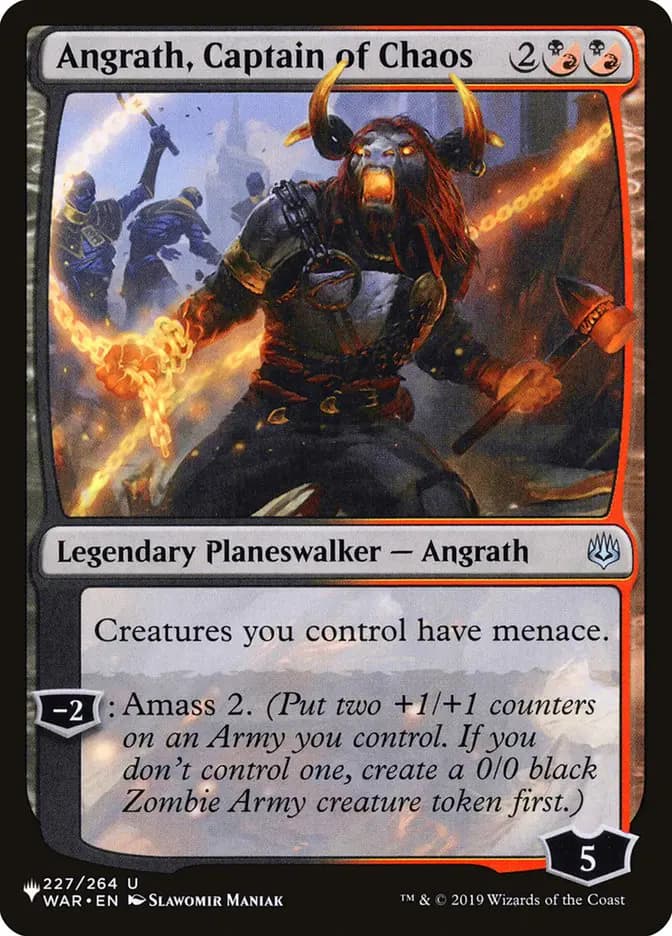 Card image of Angrath, Captain of Chaos