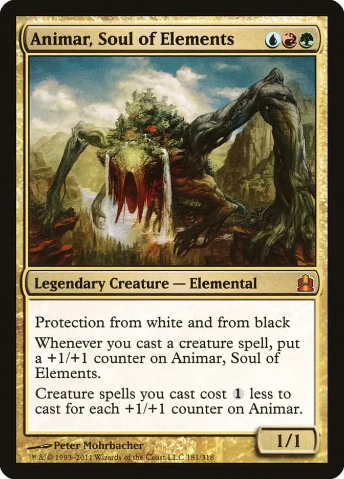 Card image of Animar, Soul of Elements