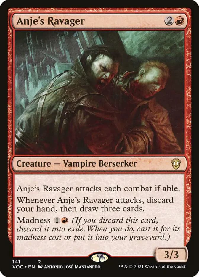 Card image of Anje's Ravager