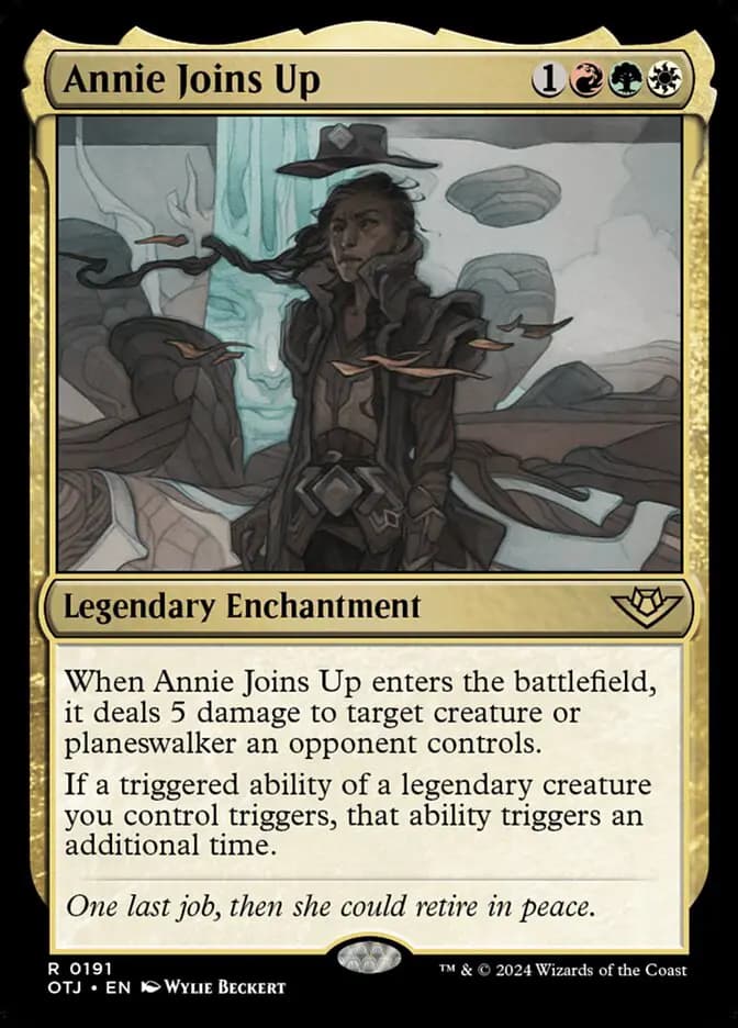 Card image of Annie Joins Up