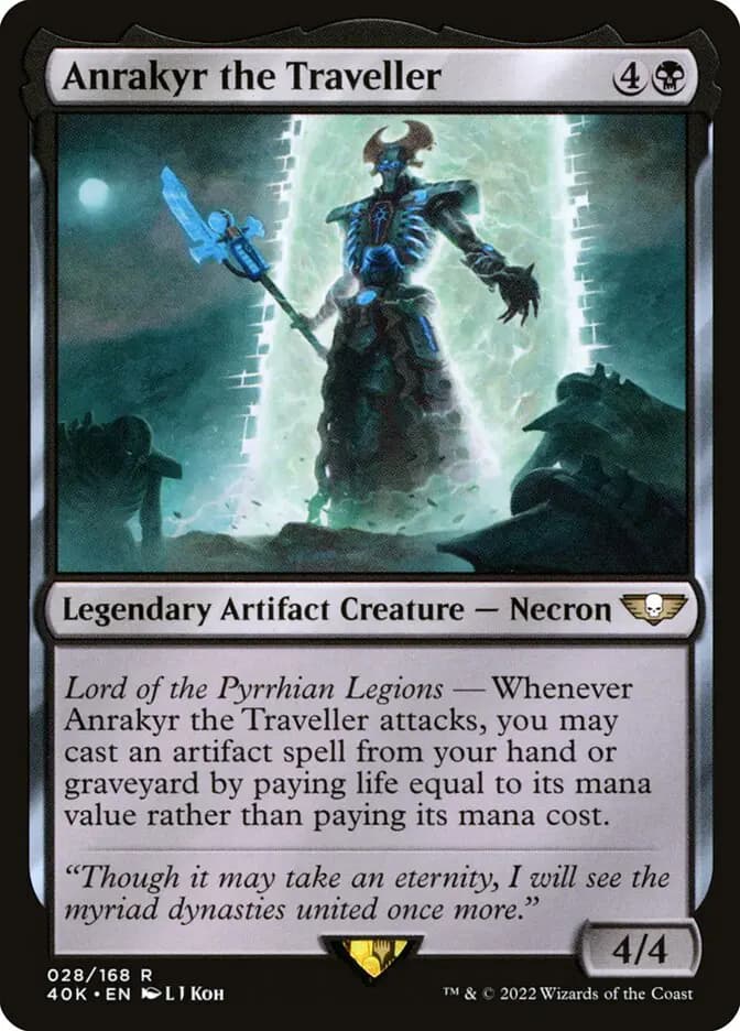 Card image of Anrakyr the Traveller