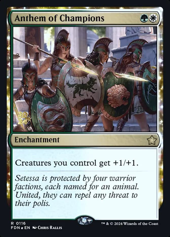 Card image of Anthem of Champions