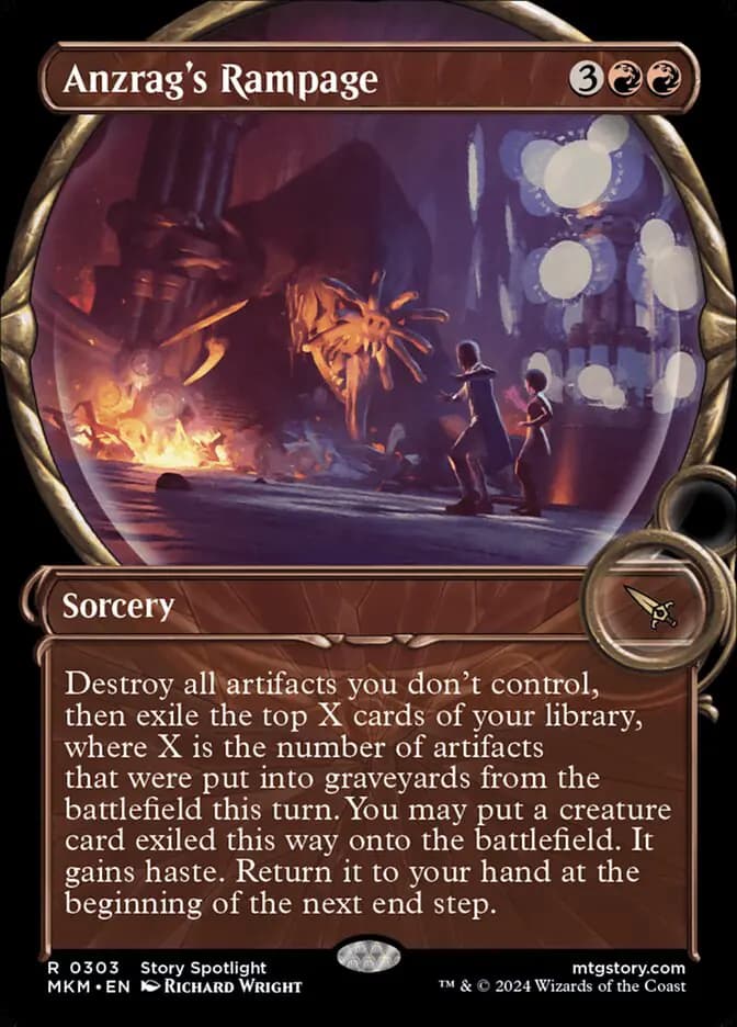 Card image of Anzrag's Rampage