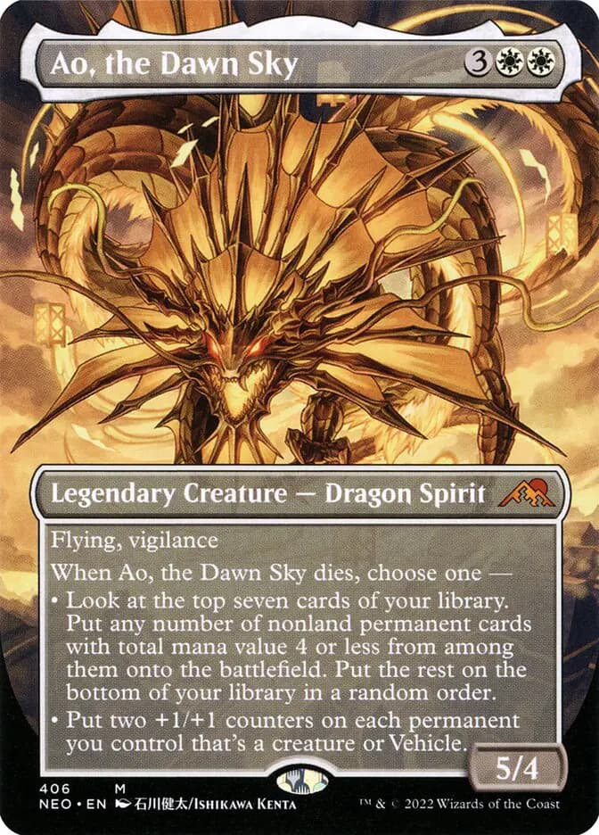 Card image of Ao, the Dawn Sky