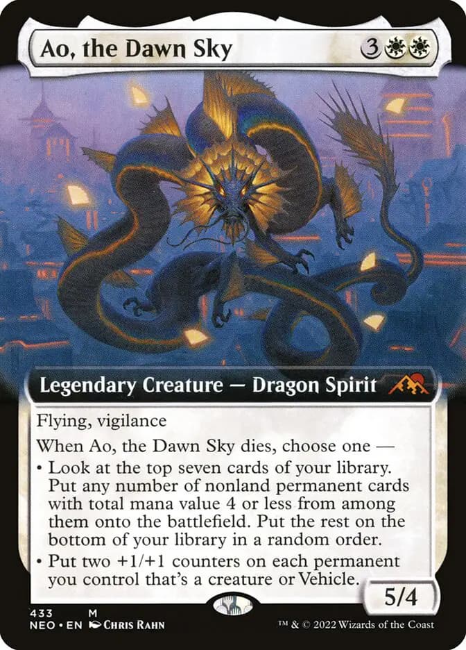 Card image of Ao, the Dawn Sky