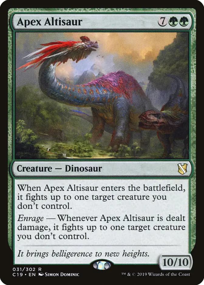 Card image of Apex Altisaur
