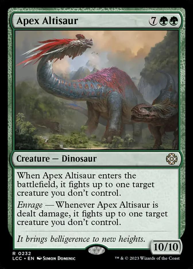 Card image of Apex Altisaur