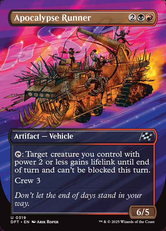 Card image of Apocalypse Runner