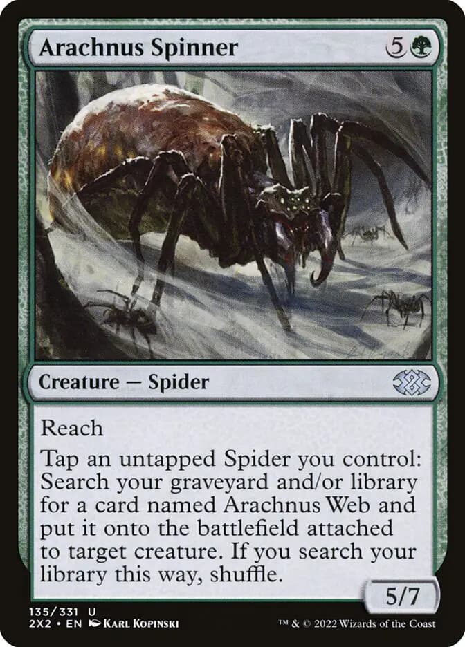 Card image of Arachnus Spinner