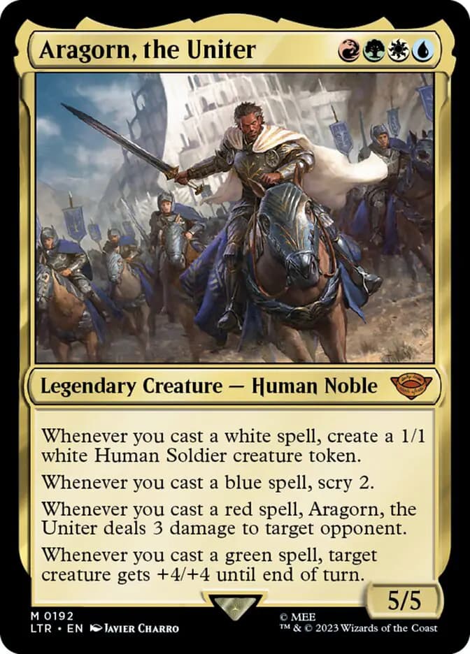 Card image of Aragorn, the Uniter