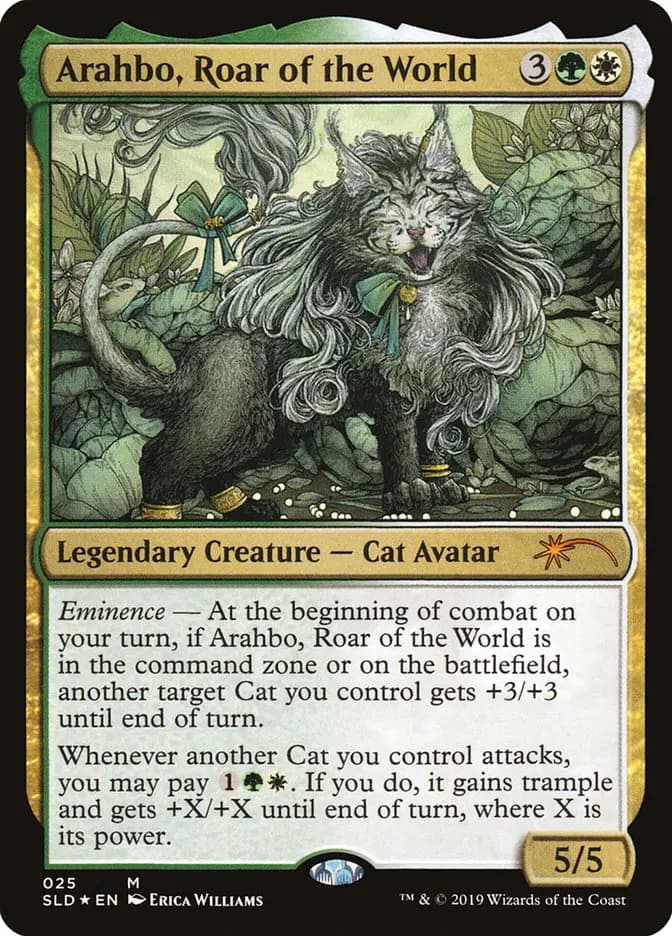 Card image of Arahbo, Roar of the World